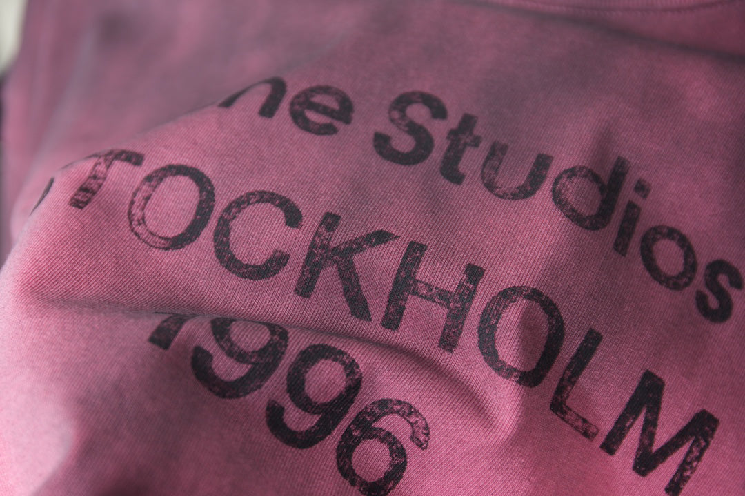 Acne Studios Stockholm 1996 Gradient Wash Short‑Sleeve Tee