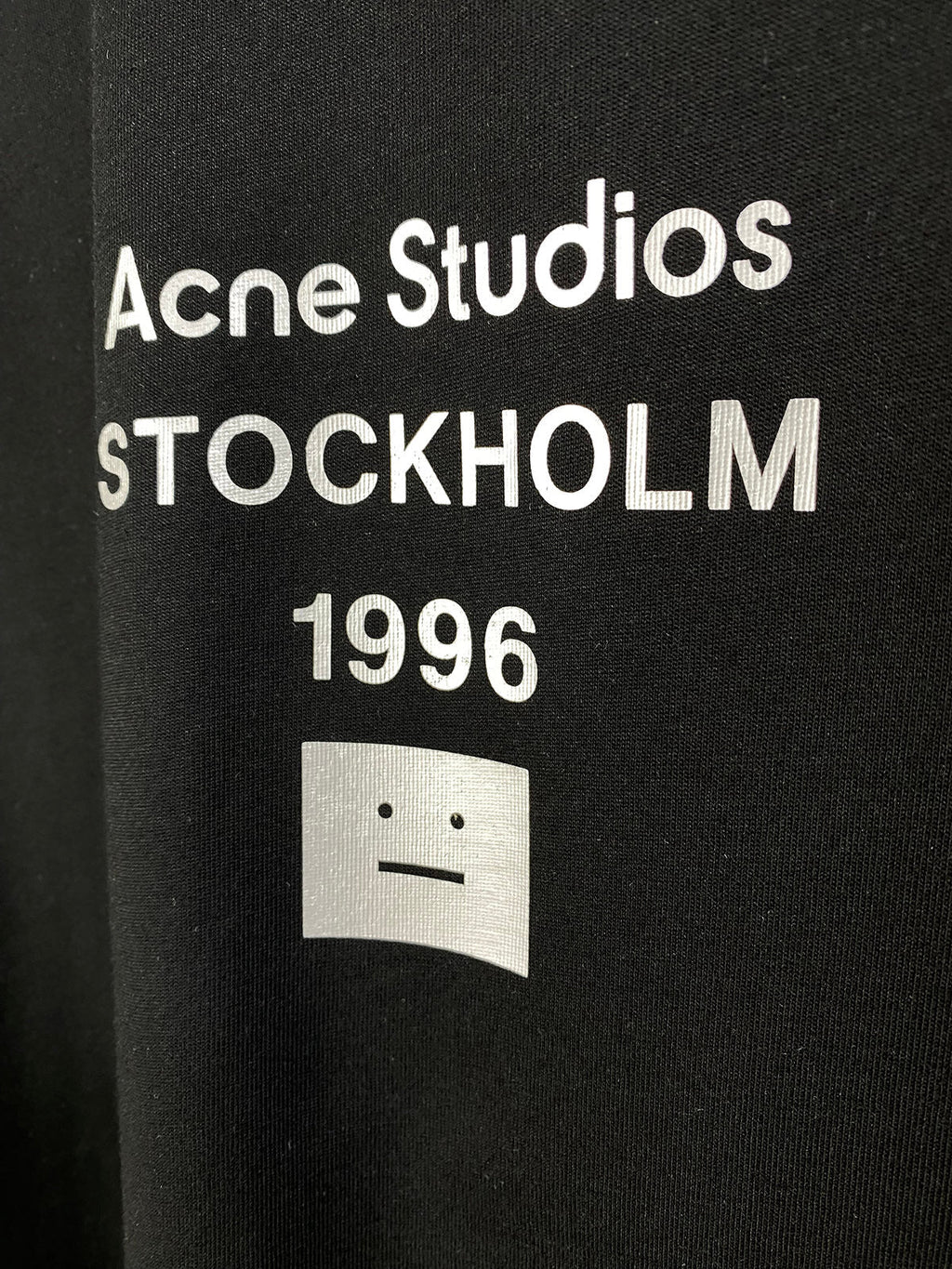 Acne Studios Short‑Sleeve Stockholm 1996 Face Graphic T‑Shirt