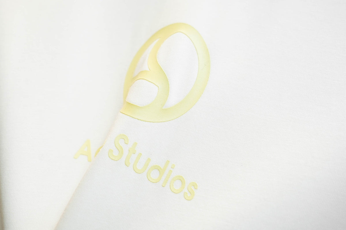 Acne Studios Circular‑Logo Crew‑Neck Short‑Sleeve T‑Shirt