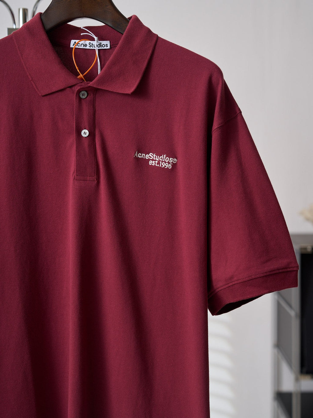 Acne Studios Short‑Sleeve Polo Shirt