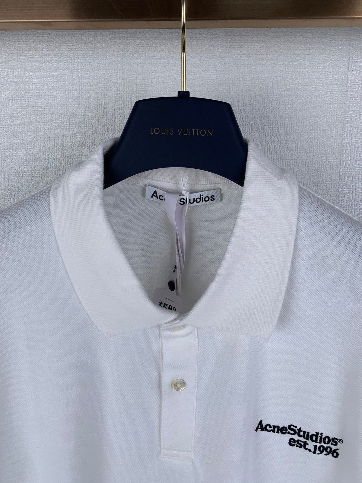 Acne Studios Classic Short‑Sleeve Polo Shirt