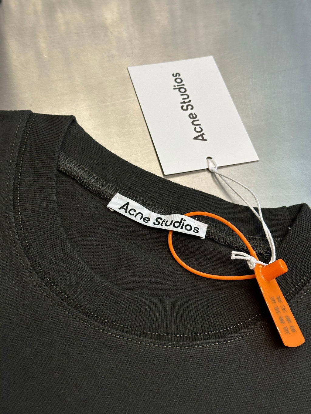 Acne Studios Minimal Logo Oversized Short‑Sleeve T‑Shirt