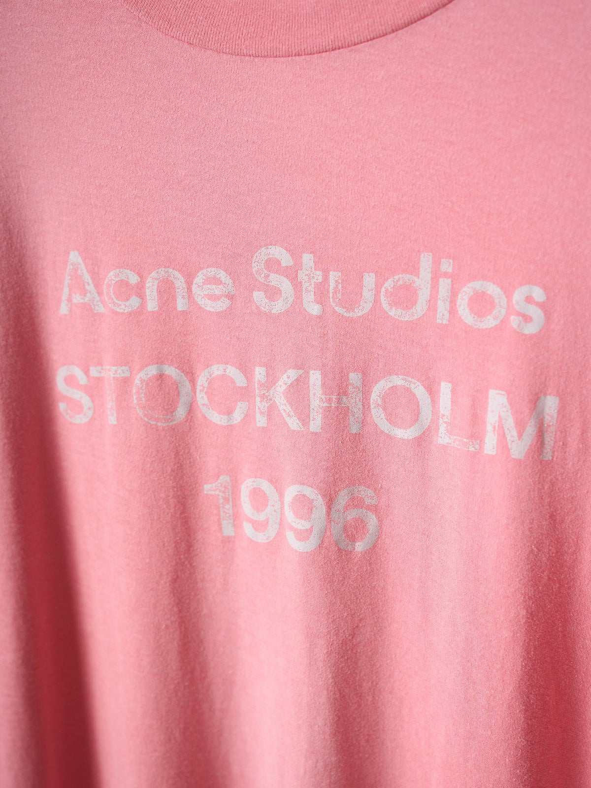 Acne Studios Unisex Stockholm 1996 Long‑Sleeve Crew‑Neck T‑Shirt