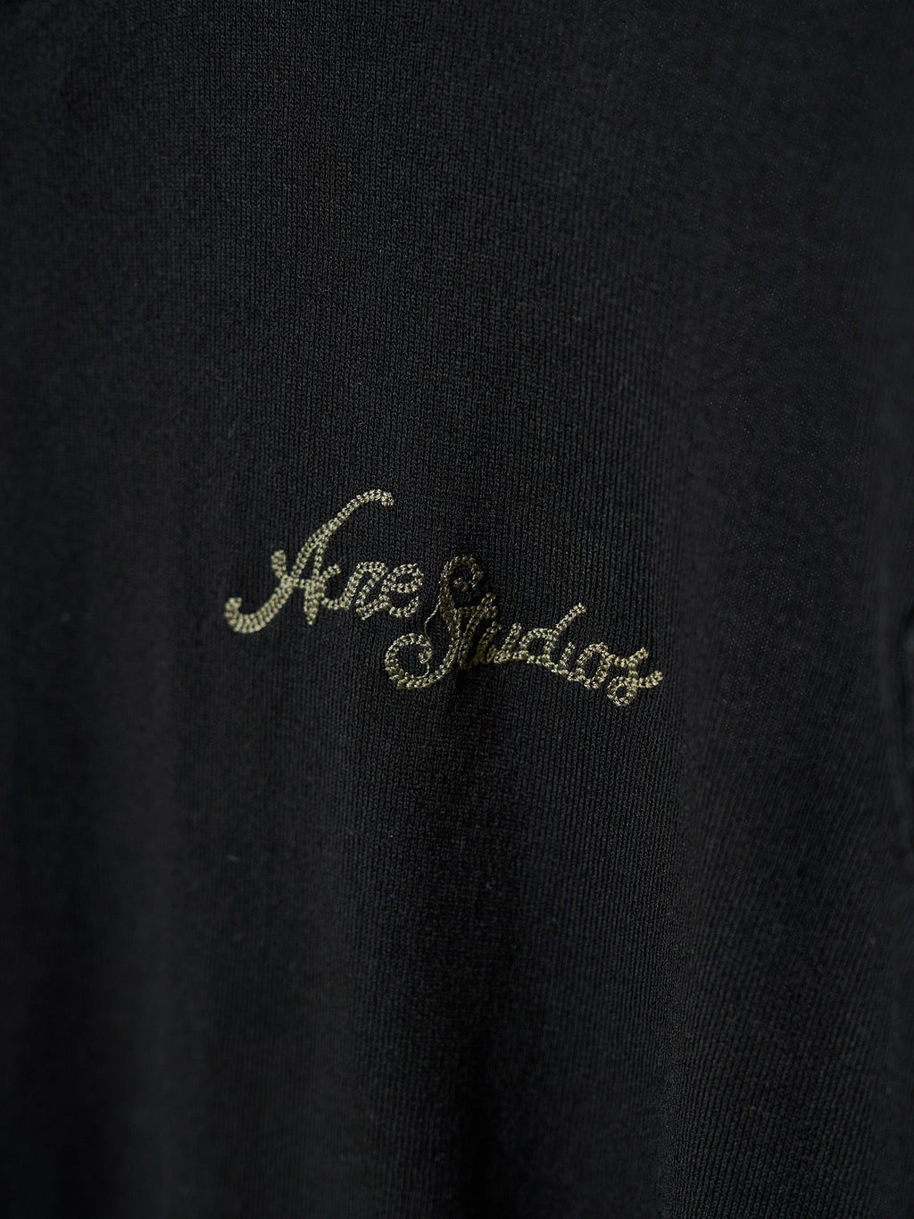 Acne Studios Short‑Sleeve Knit Crew Neck Top