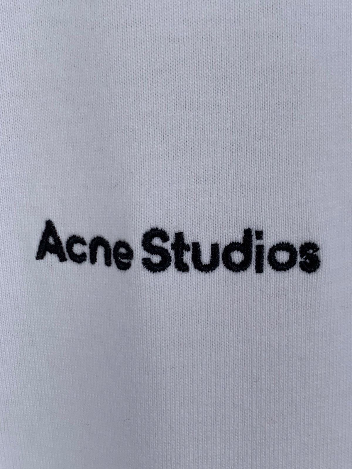 Acne Studios Chest Logo Oversized Short‑Sleeve T‑Shirt