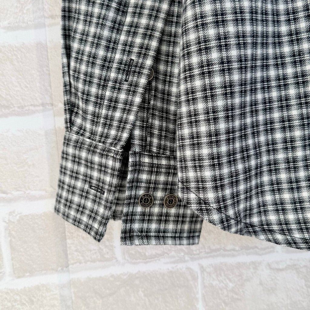 Acne Studios Oversized Check Long‑Sleeve Shirt
