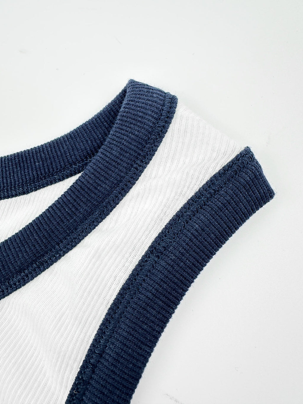 Acne Studios 96‑Graphic Ringer Ribbed Tank Top
