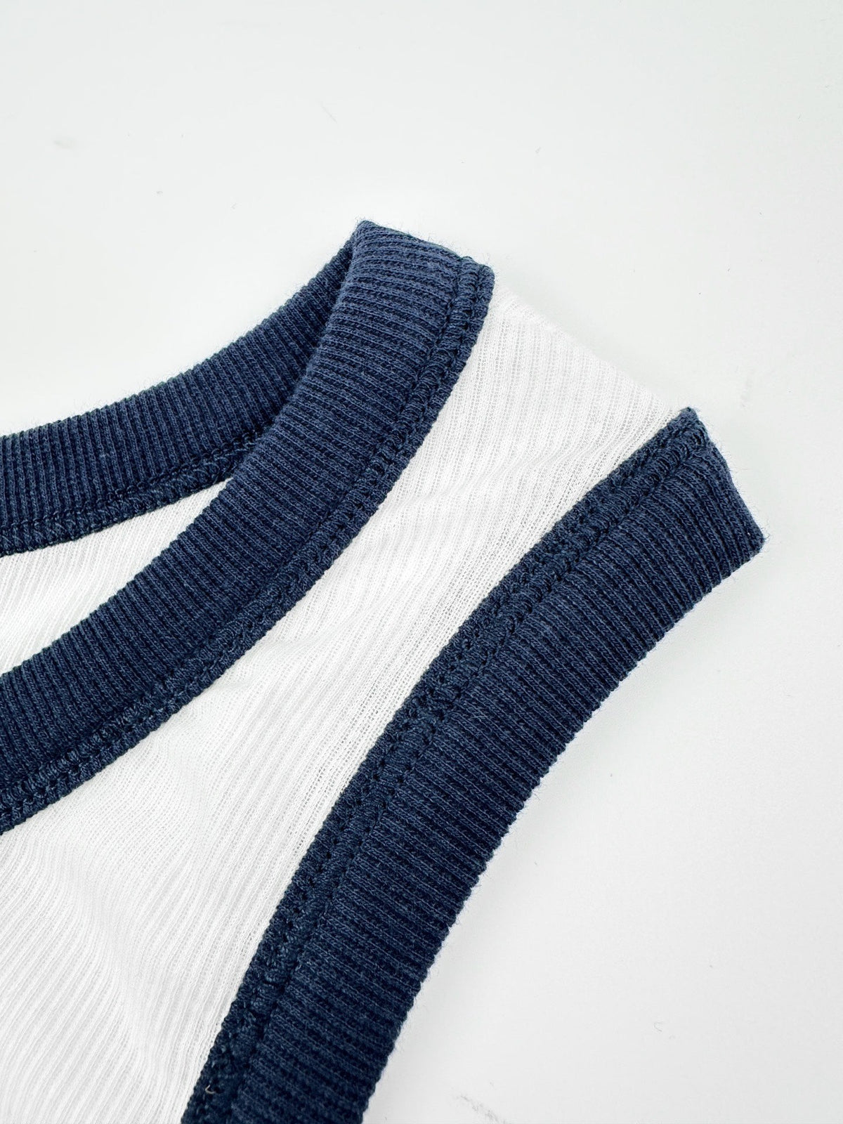 Acne Studios 96‑Graphic Ringer Ribbed Tank Top