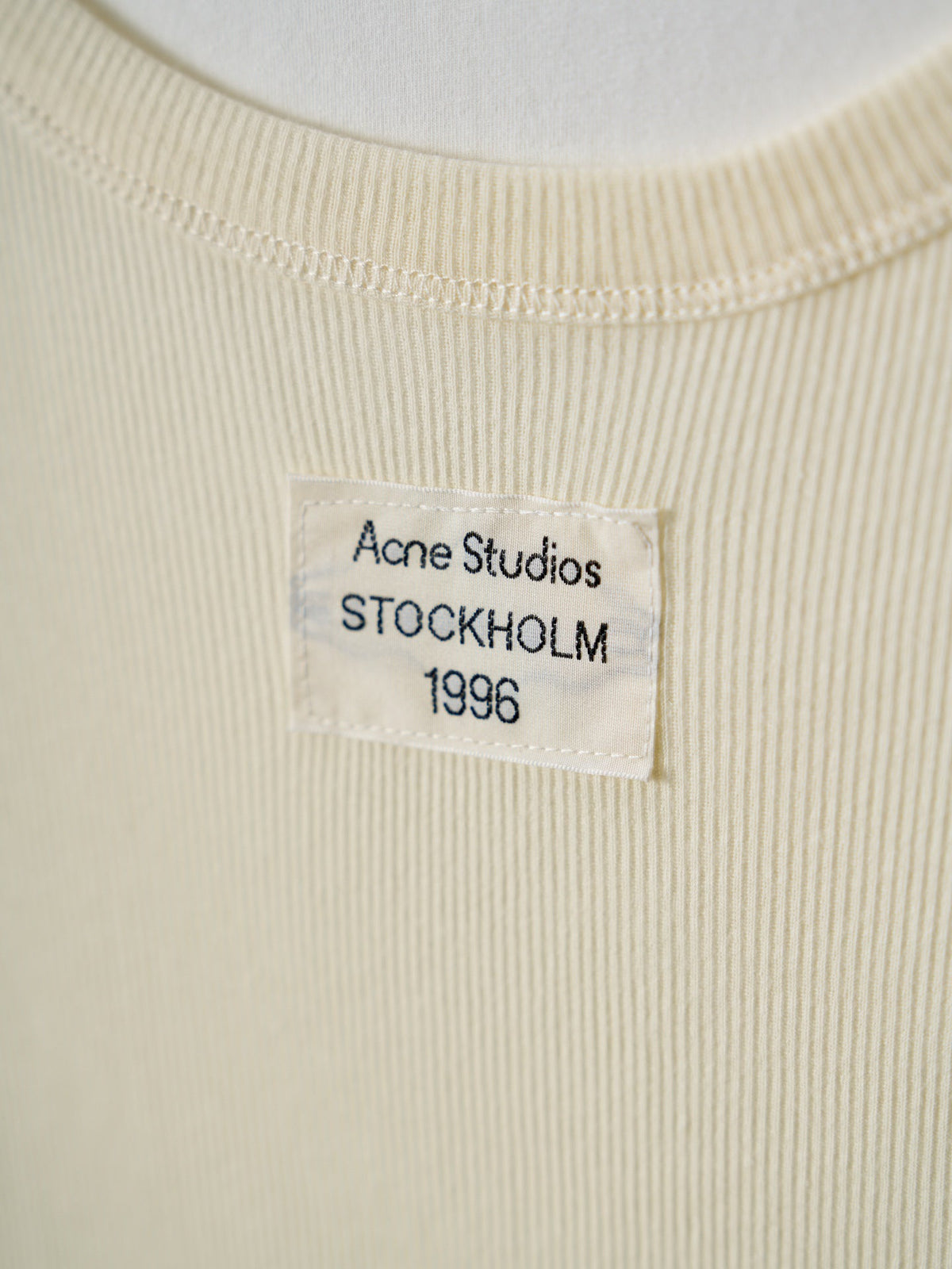 Acne Studios Mock‑Layer Ribbed Tank Top