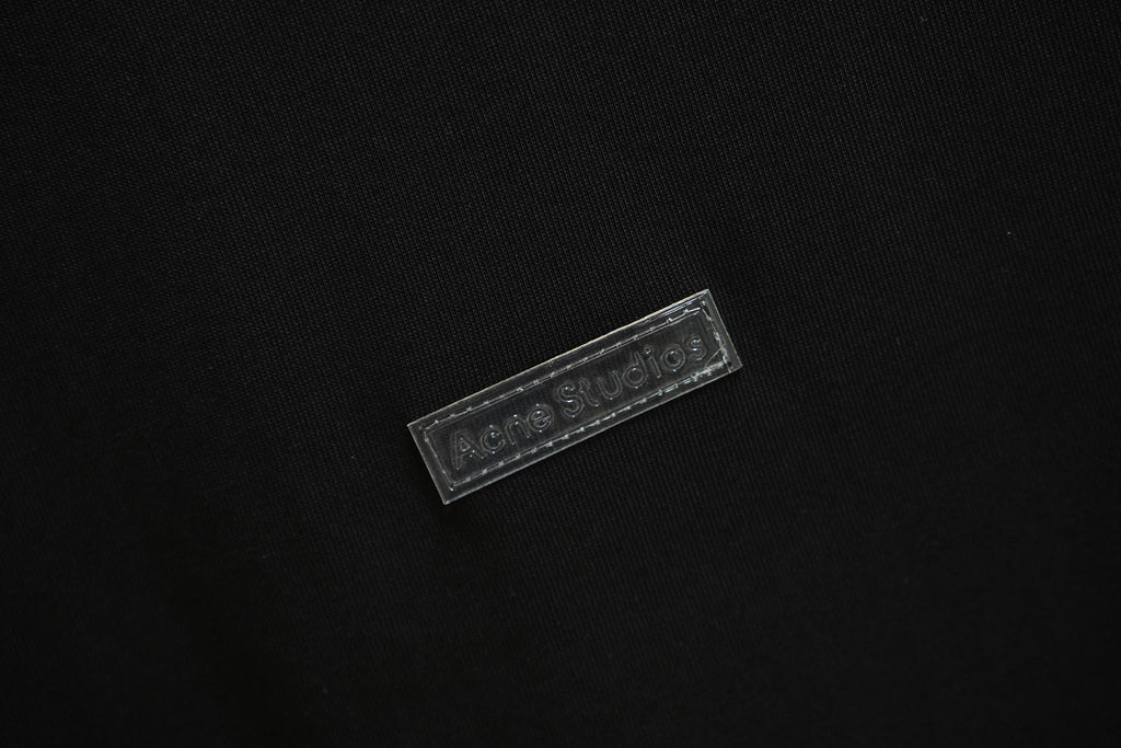 Acne Studios Solid Crew‑Neck Short‑Sleeve T‑Shirt