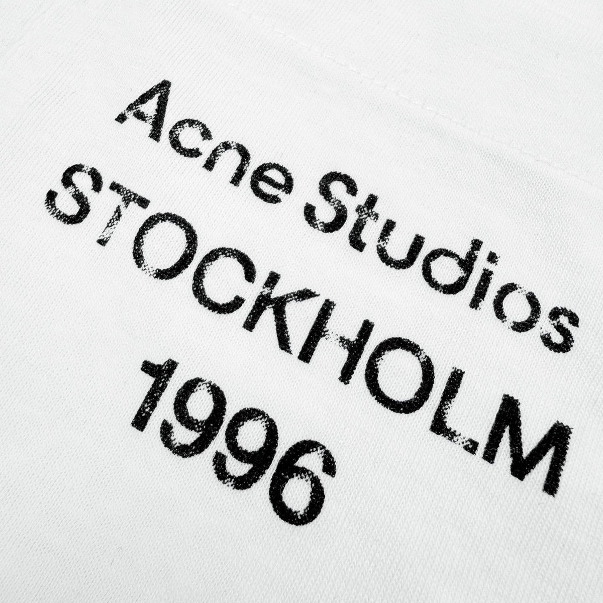 Acne Studios Short‑Sleeve Pocket Print T‑Shirt