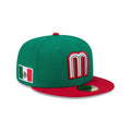 NEW ERA 9FIFTY A-Frame Snapback Cap WBC 2026 Mexico Green