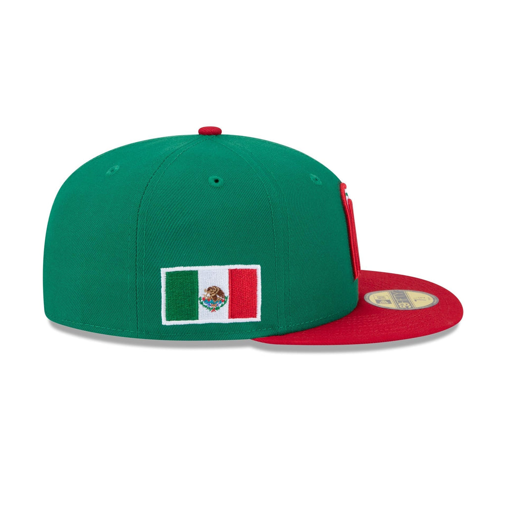 NEW ERA 9FIFTY A-Frame Snapback Cap WBC 2026 Mexico Green