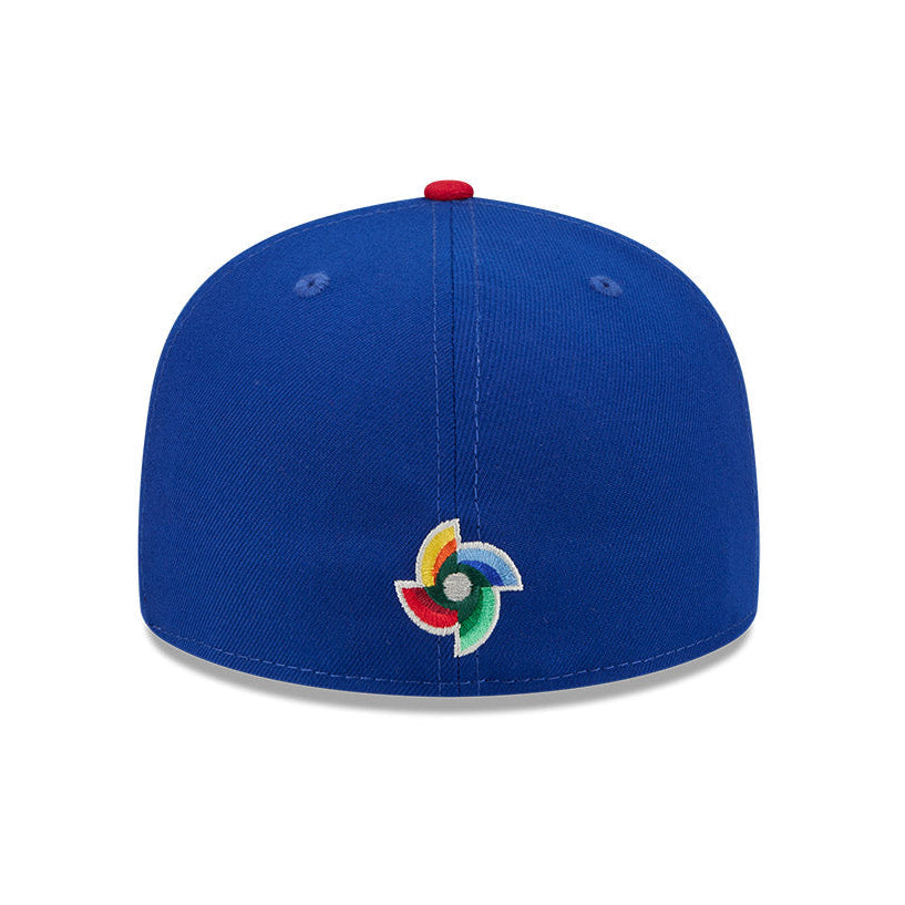 New Era 59Fifty Puerto Rico 2026 World Baseball Classic Puerto Rico Flag Patch On-Field Hat - Royal, Red