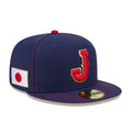New Era 59Fifty Japan 2026 World Baseball Classic Japan Flag Patch On-Field Hat - Navy
