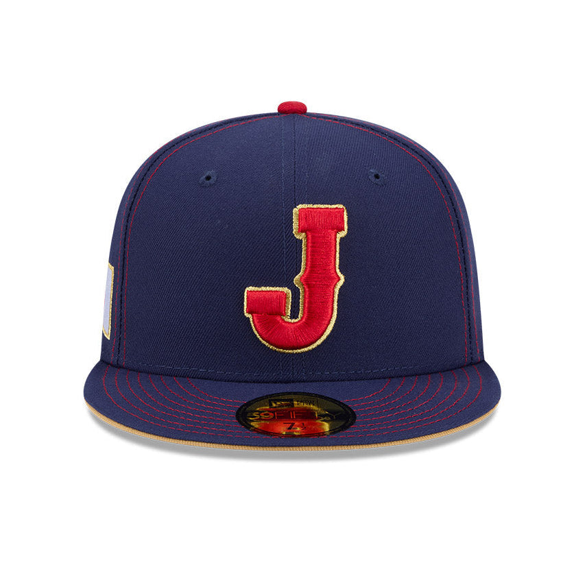 New Era 59Fifty Japan 2026 World Baseball Classic Japan Flag Patch On-Field Hat - Navy