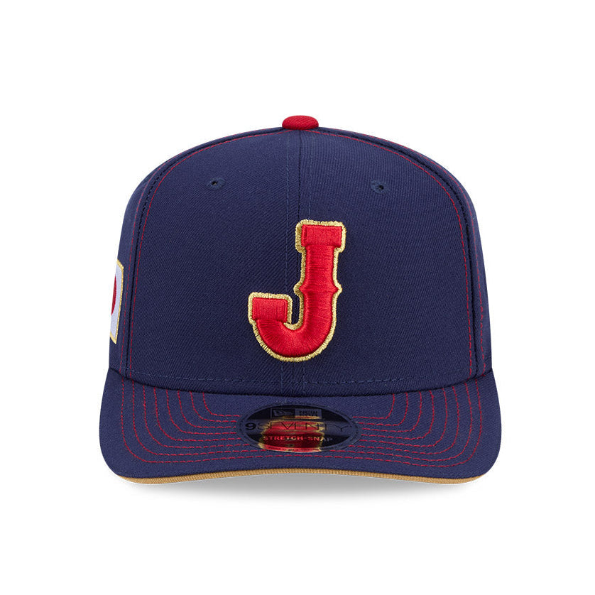 New Era 9Seventy Japan 2026 World Baseball Classic Japan Flag Patch Snapback Hat - Navy