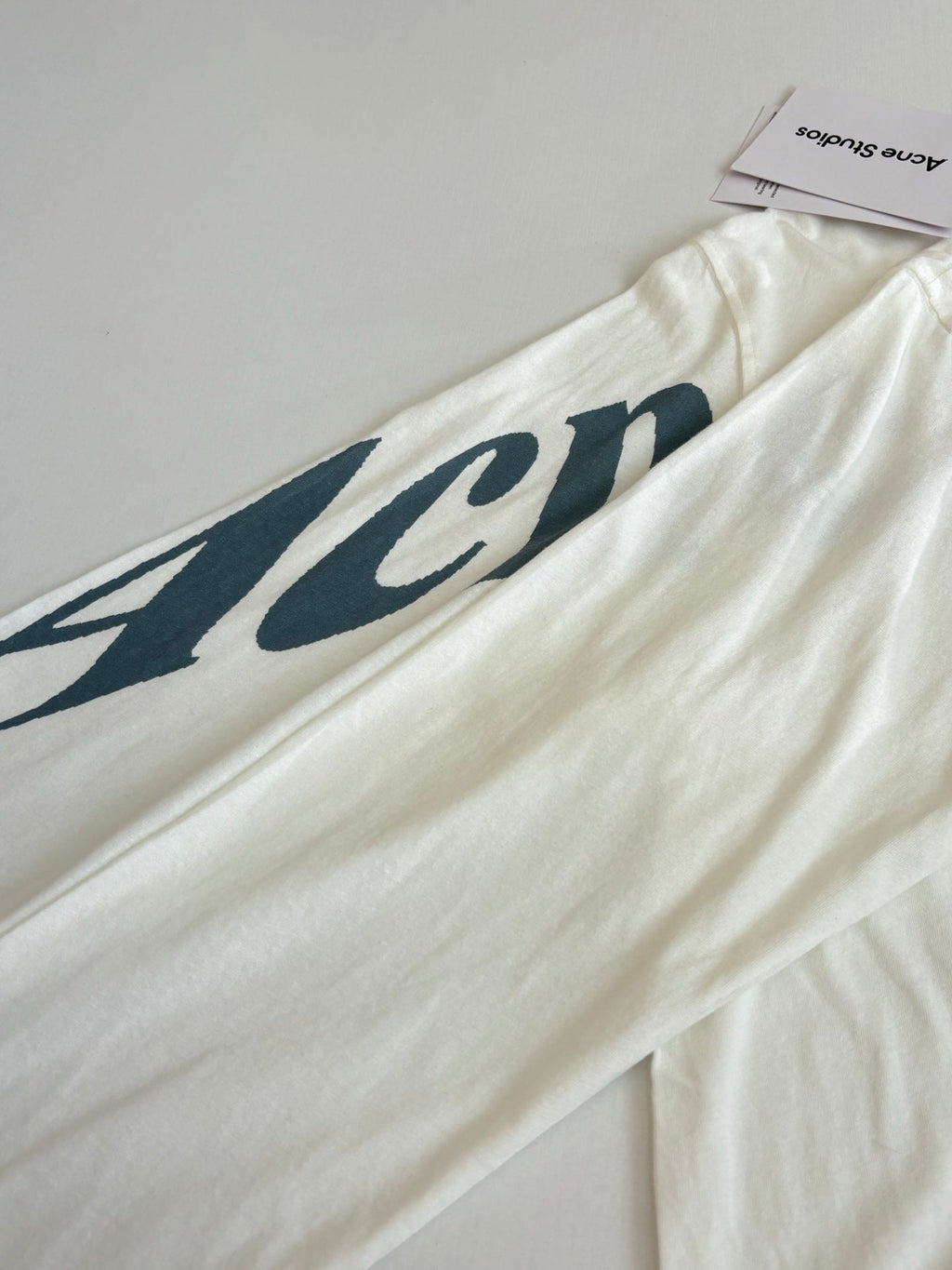 Acne Studios Est.1996 Graphic Oversized Long‑Sleeve T‑Shirt