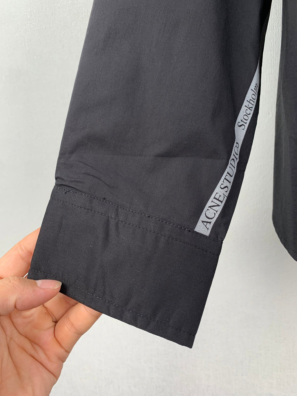 Acne Studios Oversized Pocket Long‑Sleeve Button‑Down Shirt