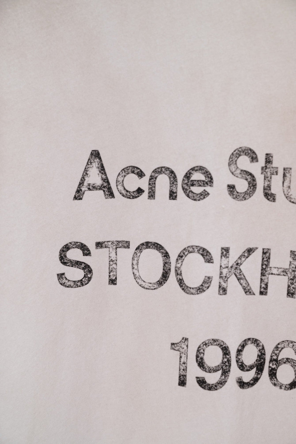 Acne Studios Stockholm 1996 Long‑Sleeve Tee