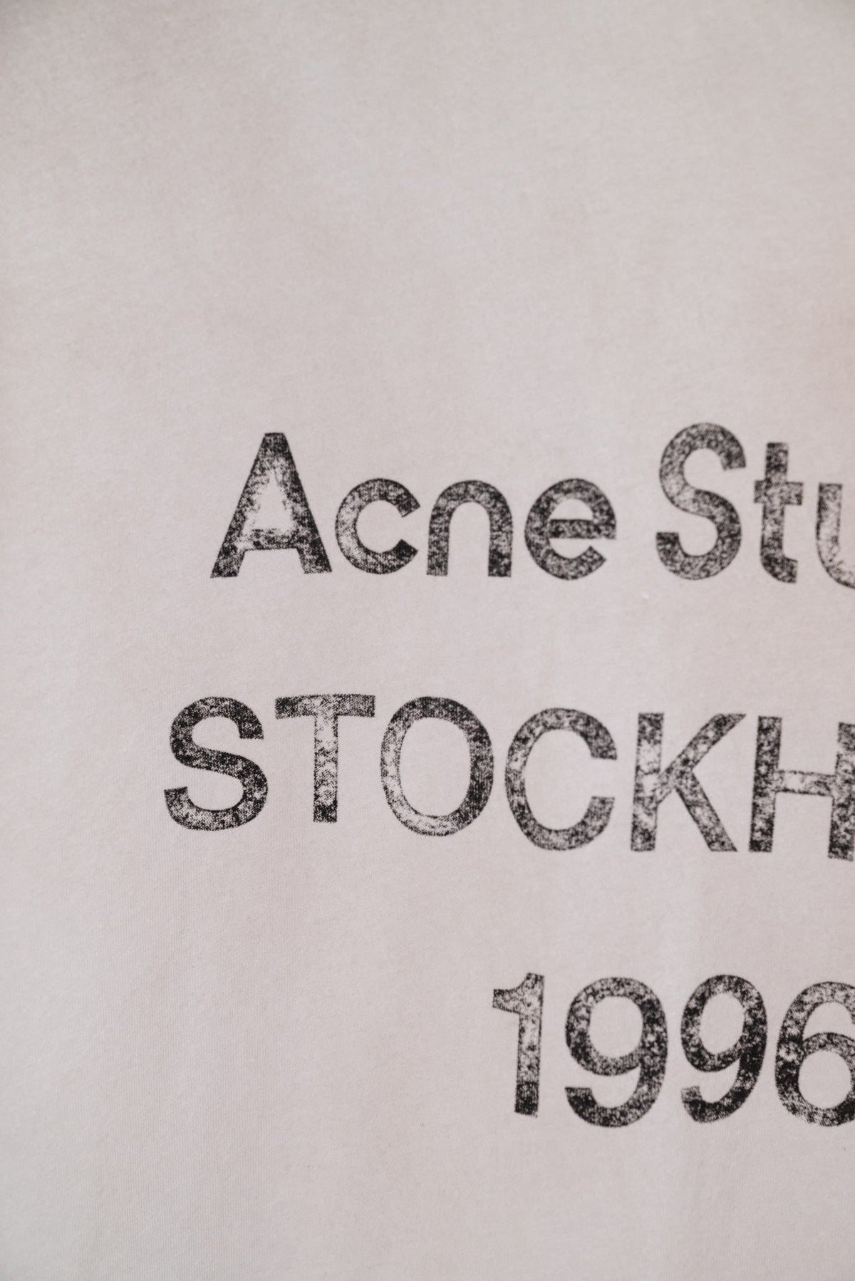 Acne Studios Stockholm 1996 Long‑Sleeve Tee
