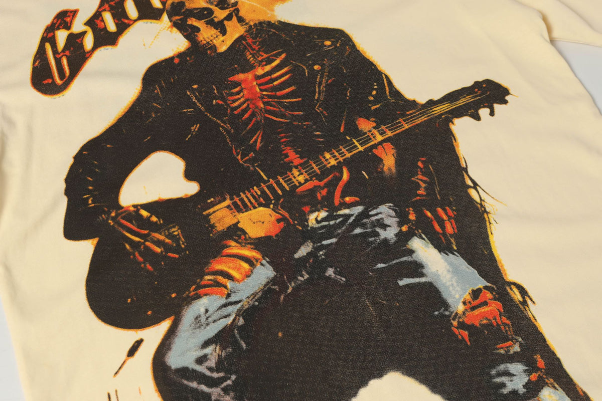 Godspeed Skeleton Guitarist Short‑Sleeve T‑Shirt