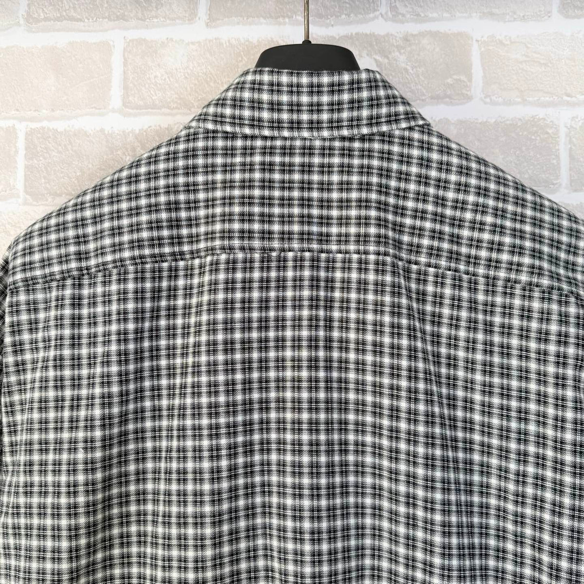 Acne Studios Oversized Check Long‑Sleeve Shirt