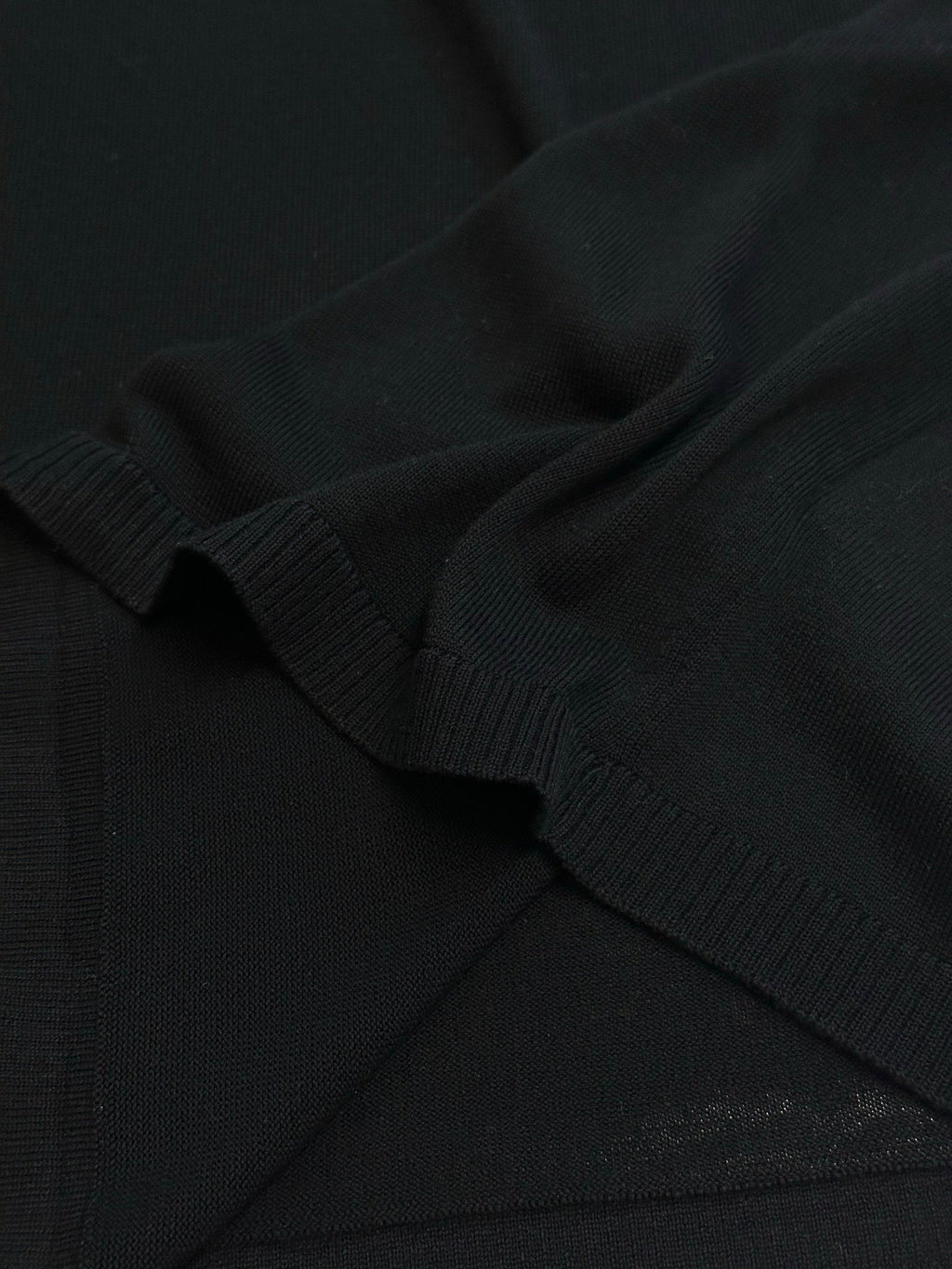 Acne Studios Short‑Sleeve Mock Neck Knit Top