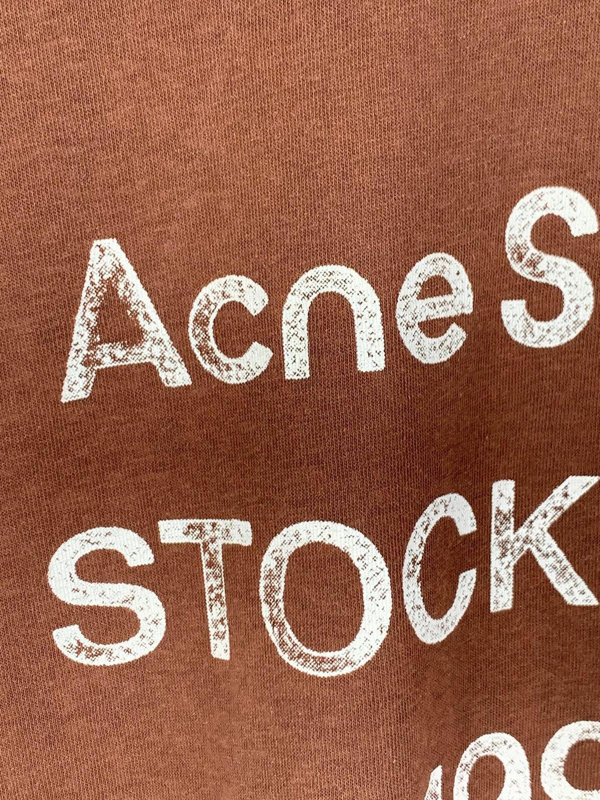 Acne Studios Stockholm 1996 Print Oversized Short‑Sleeve T‑Shirt