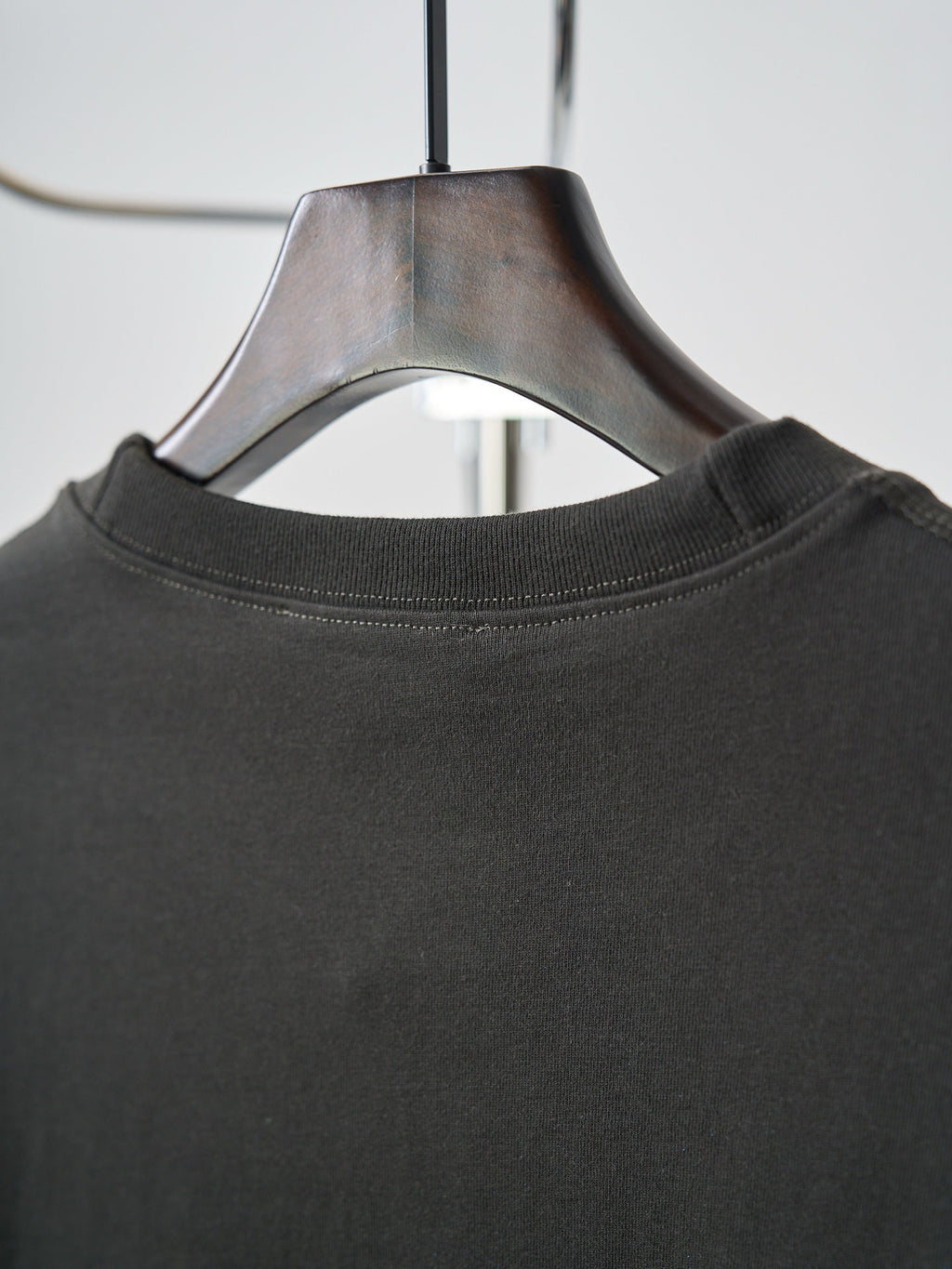 Acne Studios Gradient Metallic Finish Oversized Short‑Sleeve T‑Shirt
