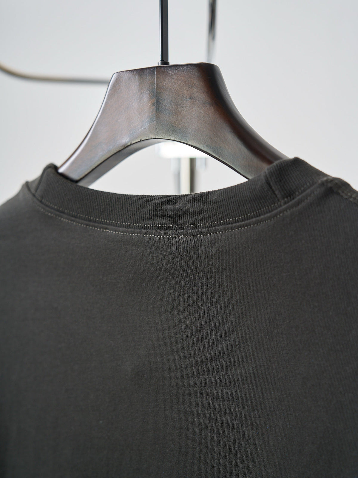 Acne Studios Gradient Metallic Finish Oversized Short‑Sleeve T‑Shirt