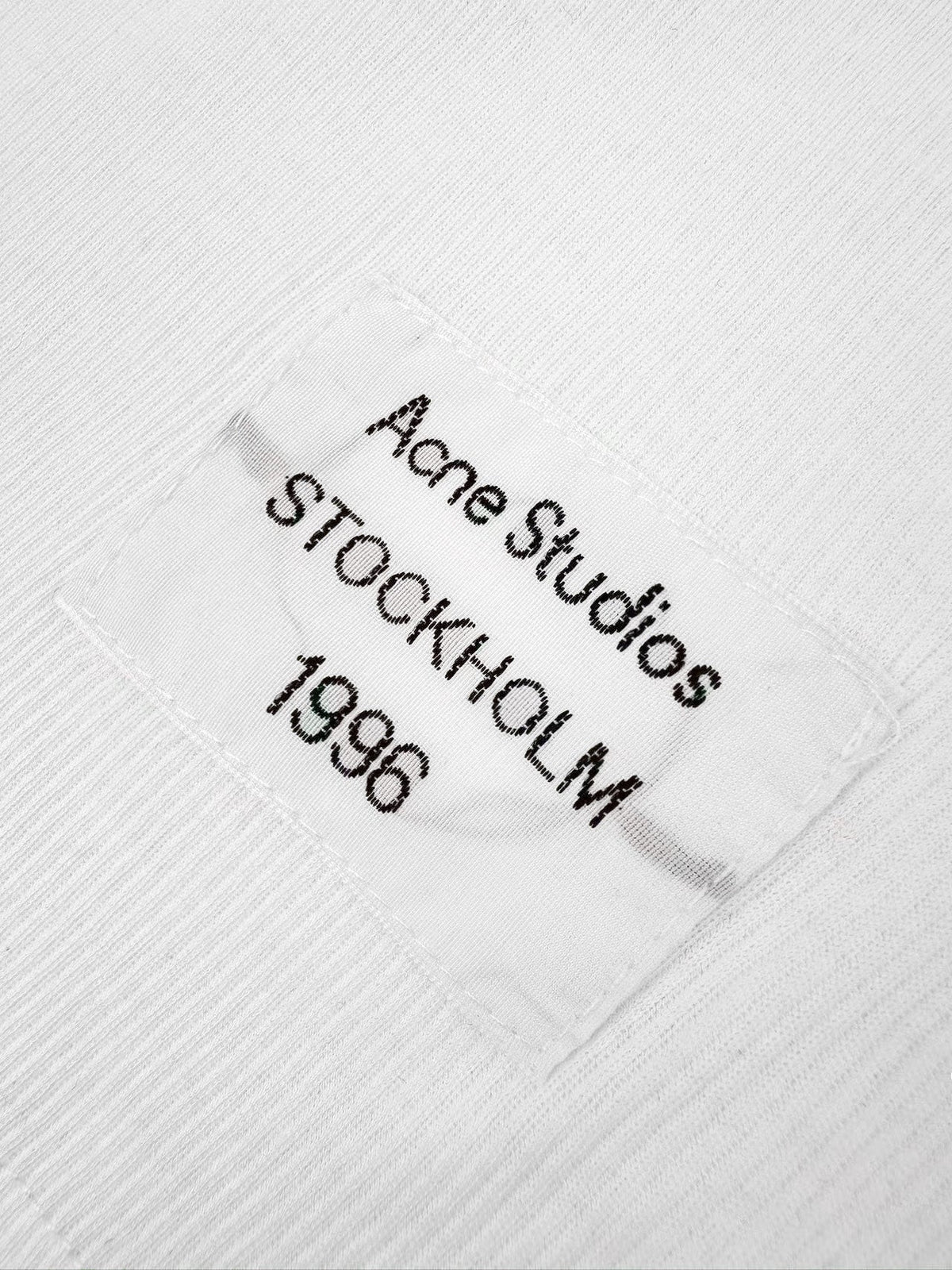Acne Studios 96‑Graphic Ringer Ribbed Tank Top
