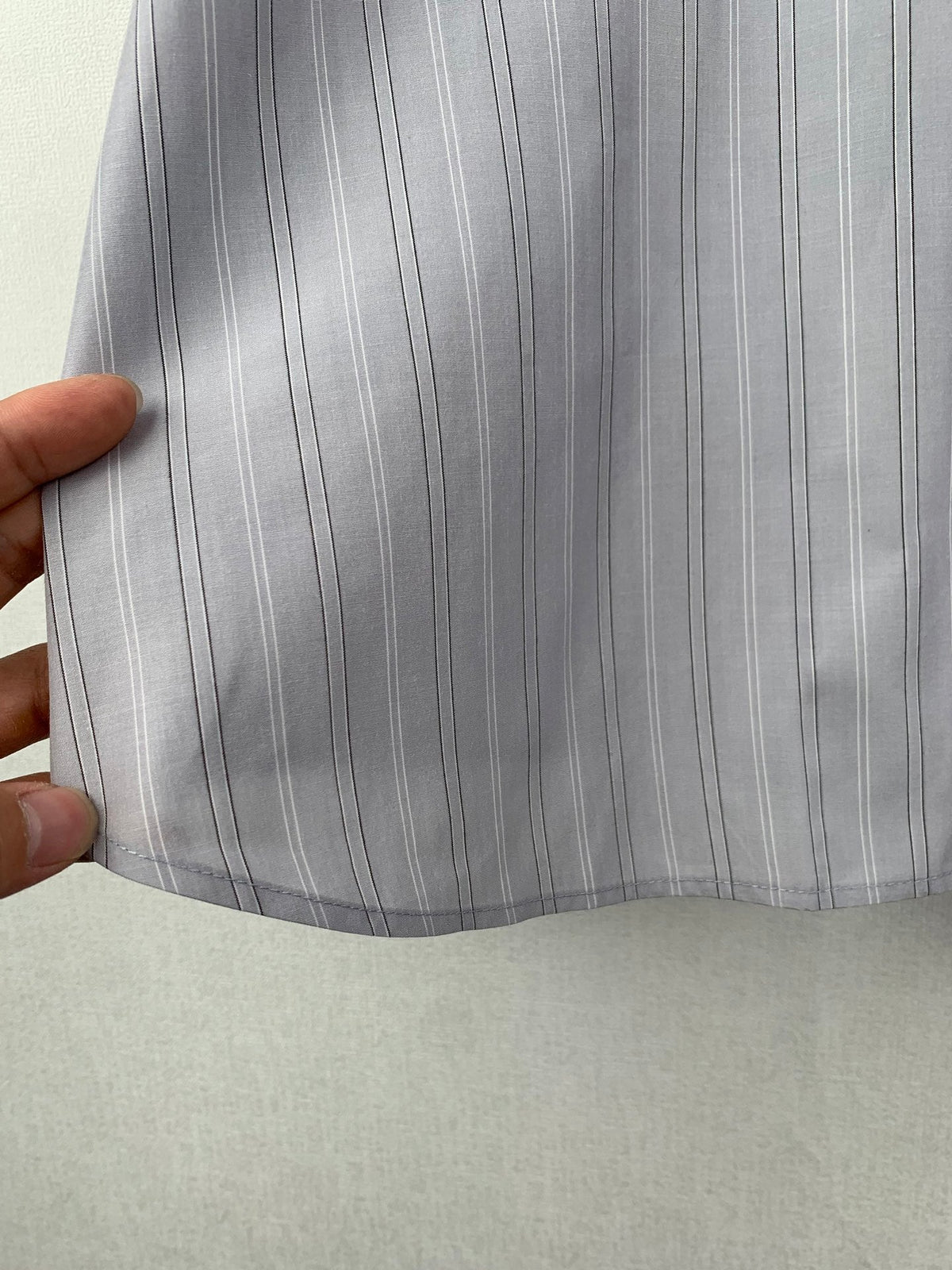 Acne Studios Oversized Long‑Sleeve Stripe Button‑Up Shirt