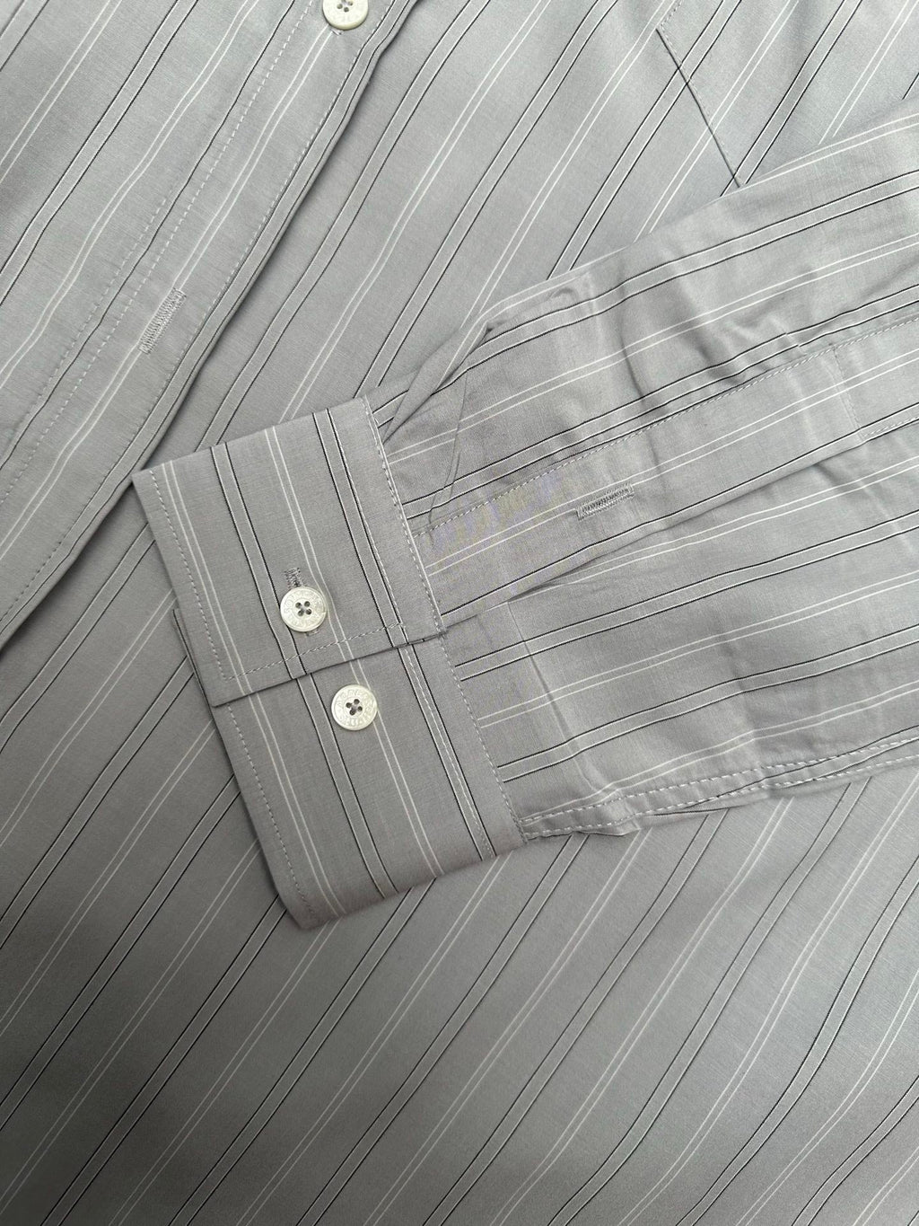 Acne Studios Oversized Striped Long‑Sleeve Shirt
