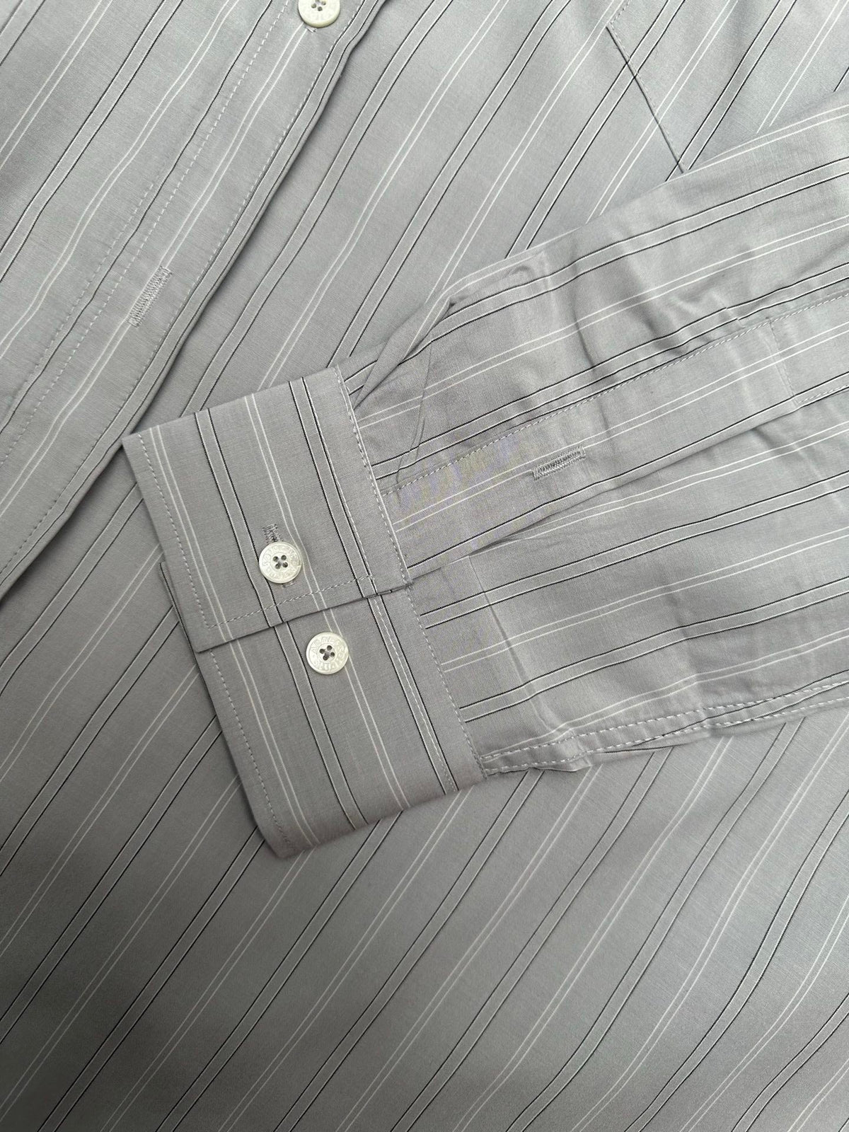 Acne Studios Oversized Striped Long‑Sleeve Shirt
