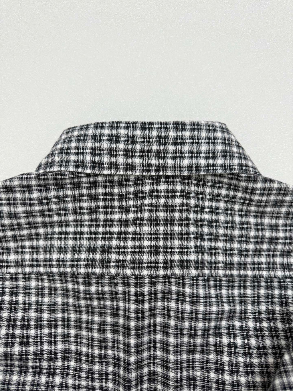Acne Studios Oversized Long‑Sleeve Check Button‑Down Shirt