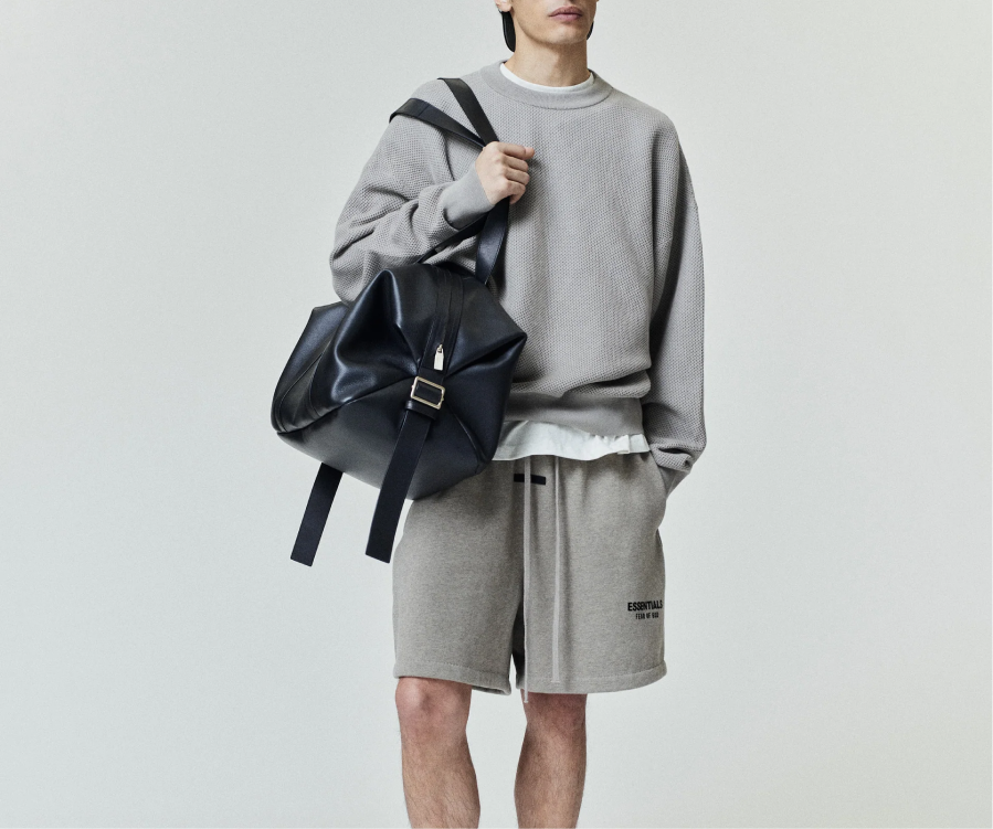 Fear of God Essentials Classic Sweatshort Homestead Heather