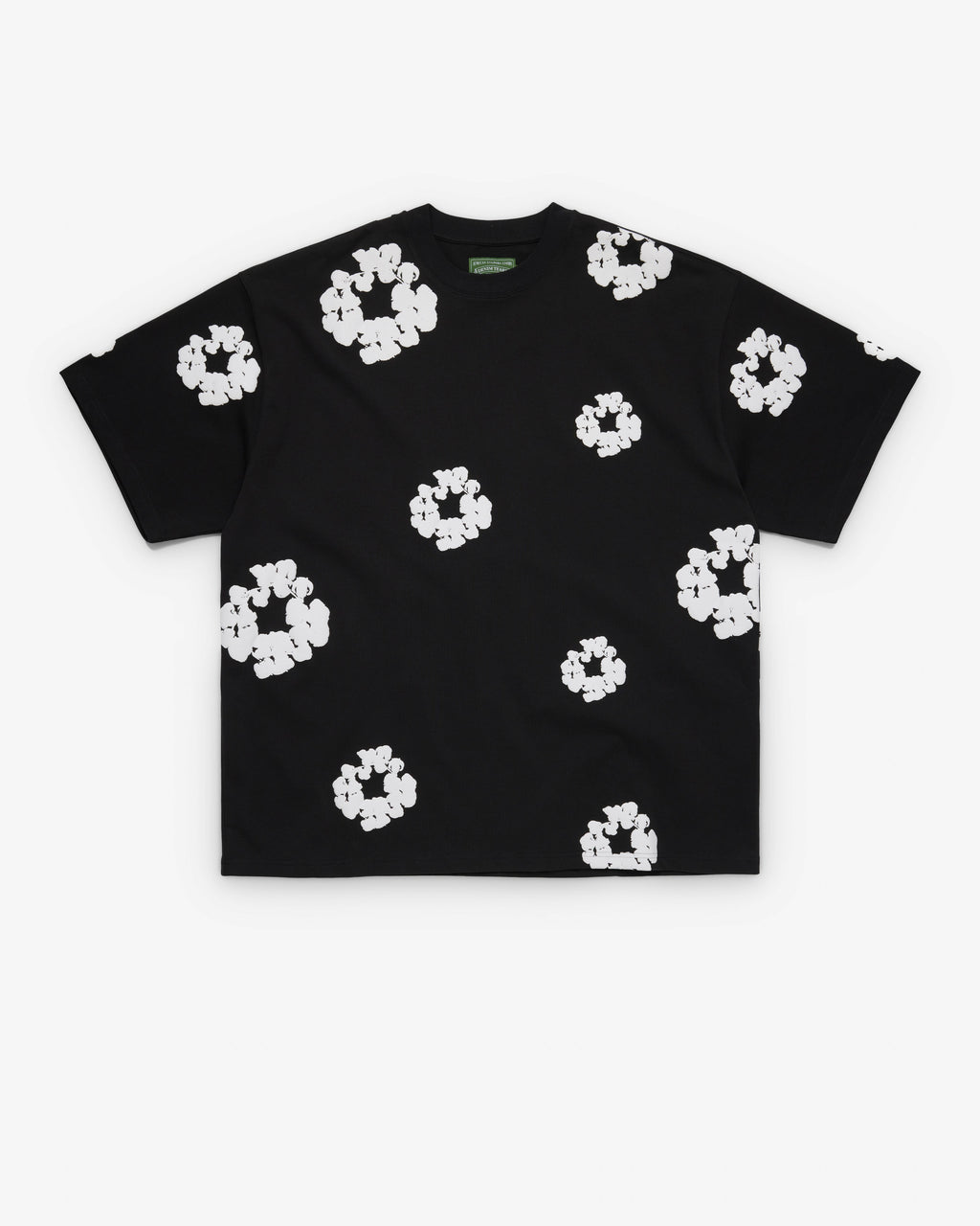 Denim Tears - Men's Cotton Wreath Tall Tee - (Black)