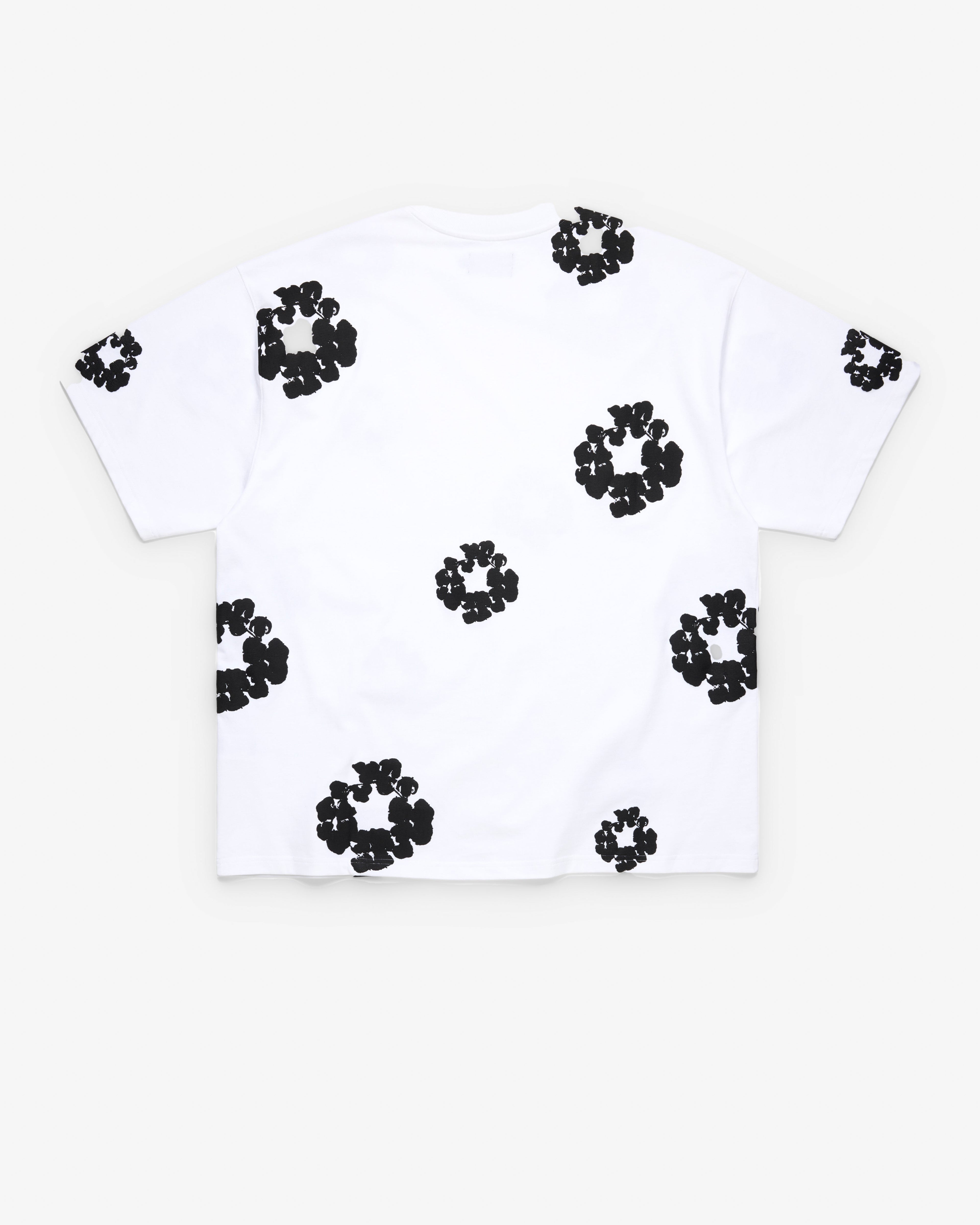 Denim Tears - Men's Cotton Wreath Tall Tee - (White)