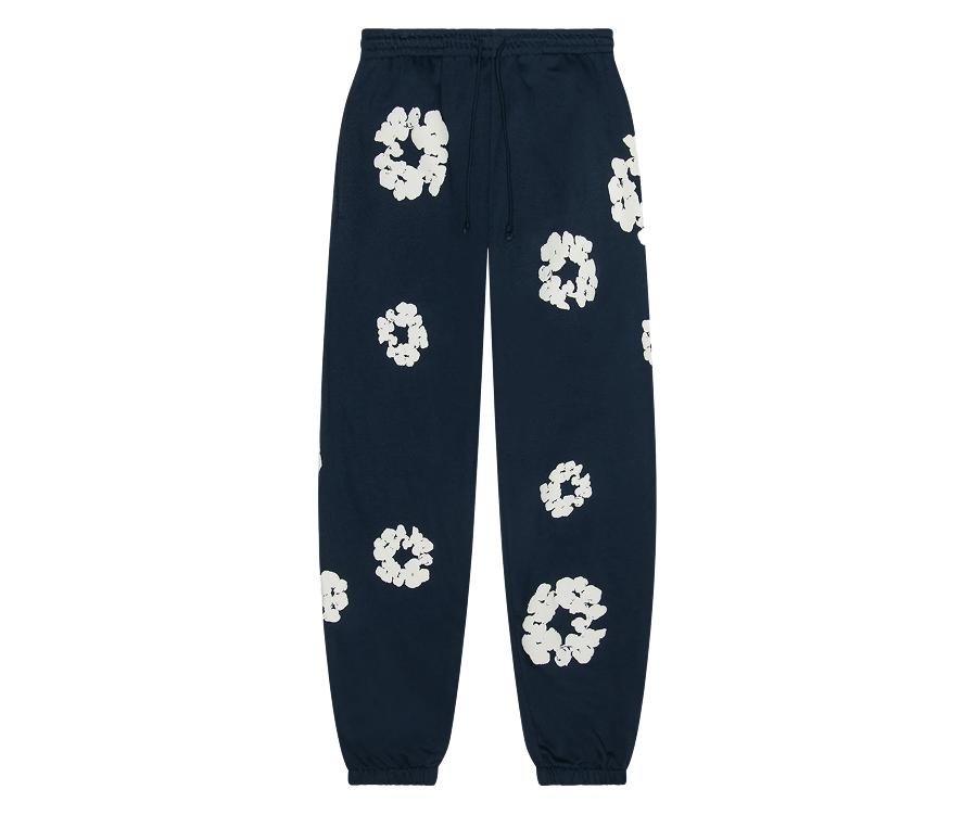 Denim Tears The Cotton Wreath Sweatpants Navy