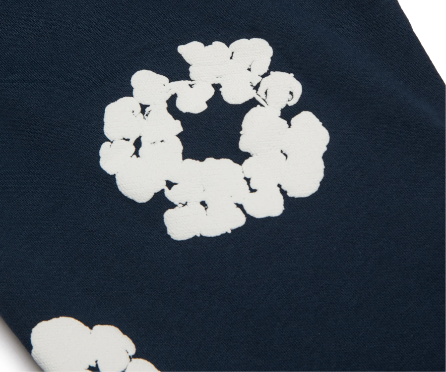 Denim Tears The Cotton Wreath Sweatpants Navy