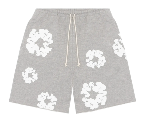 Denim Tears The Cotton Wreath Shorts Grey