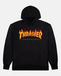 FLAME - HOODIE - BLACK