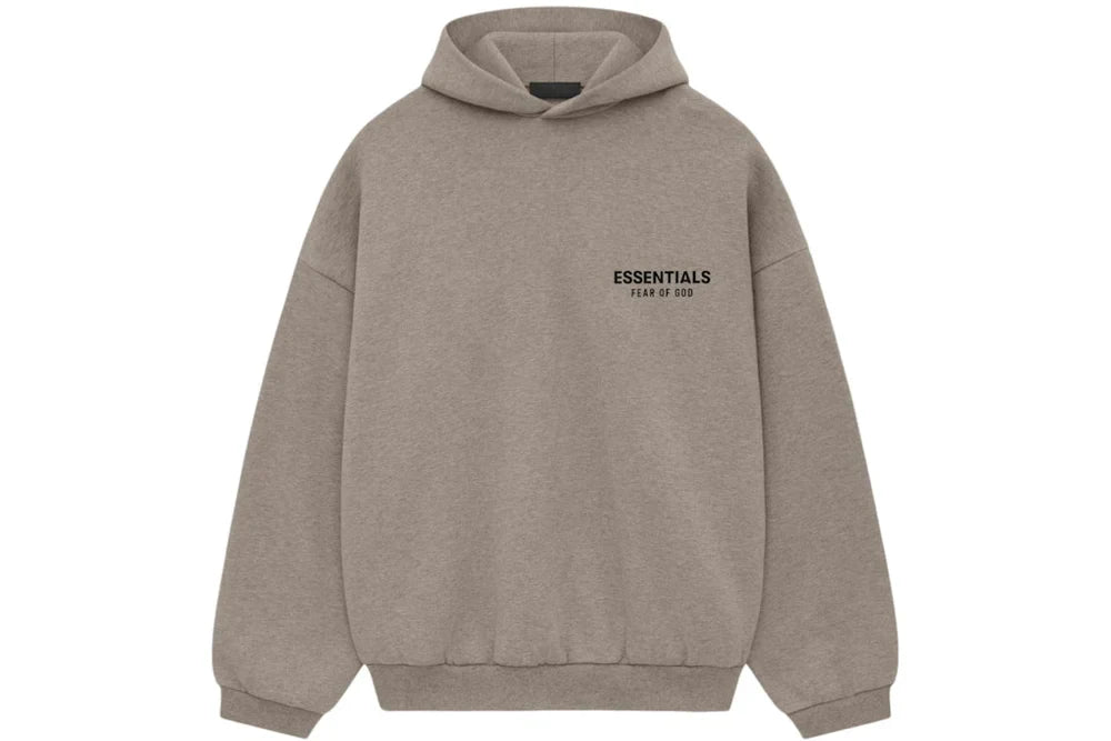 Fear of God Essentials Fleece Hoodie (FW24) Heather Grey