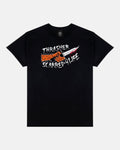 SCARRED - TSHIRT - BLACK