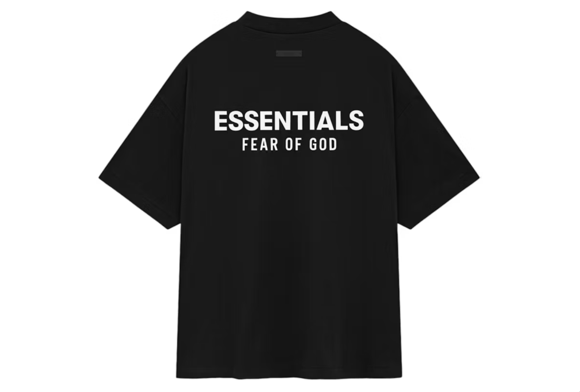 Fear of God Essentials Jersey Crewneck T-Shirt Black (FW24)