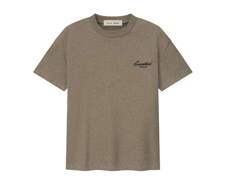 Fear of God Essentials Short Sleeve Tee Homestead Heather