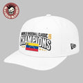 Venezuela Baseball New Era White 2026 World Baseball Classic Champions Locker Room Adjustable Hat Cap Snapback