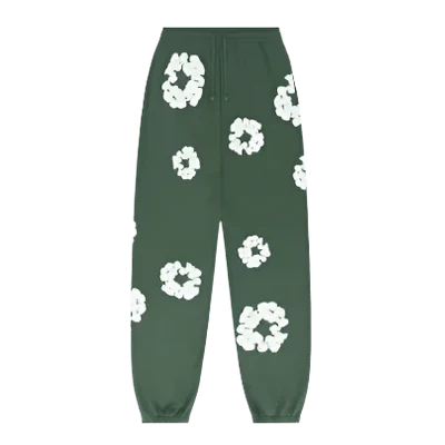 Denim Tears The Cotton Wreath Sweatpants Green